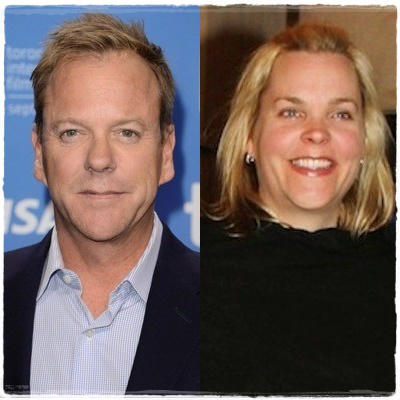 10 famosos con hermanos gemelos o mellizos: Kiefer Sutherland y Rachel