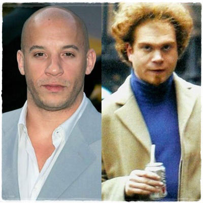 10 famosos con hermanos gemelos o mellizos: Vin Diesel y Paul Vincent