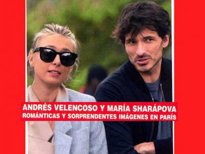 Andrés Velencoso y María Sharapova, pillados juntos en París