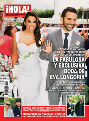 Andrés Velencoso y María Sharapova, portada ¡Hola!