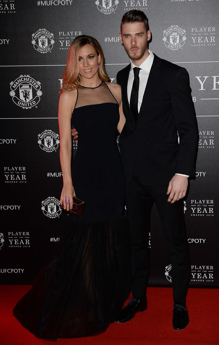 Edurne y David de Gea