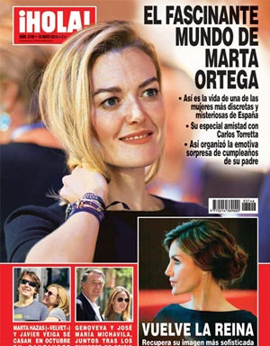 Marta Hazas portada ¡Hola!