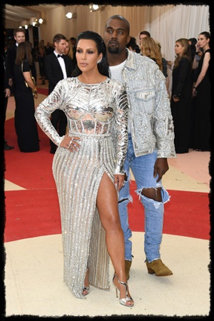 Met Gala 2016, las 10 peor vestidas: Kim Kardashian y Kanye West
