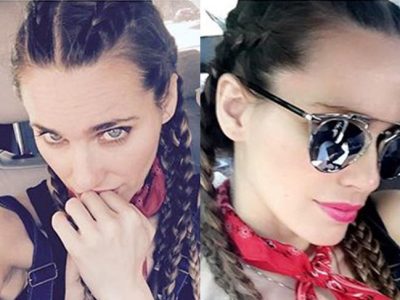 Vanesa Romero se apunta a las trenzas de boxeadora