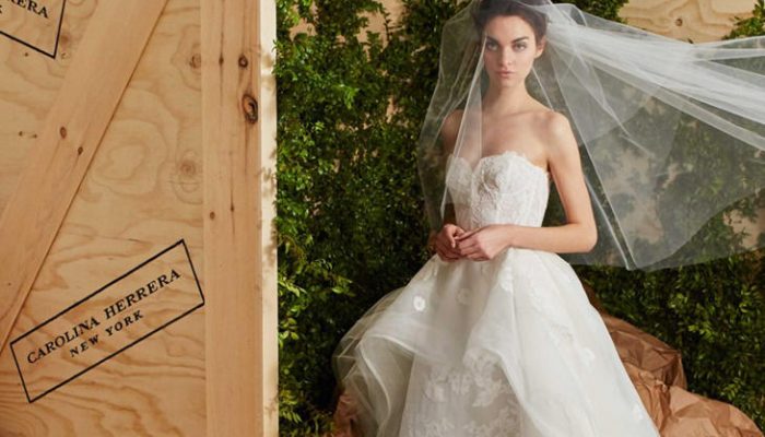 Vestidos de novia Carolina Herrera 2017, elegancia y romanticismo