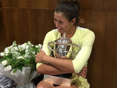Garbiñe Muguruza se corona reina en Roland Garros 2016