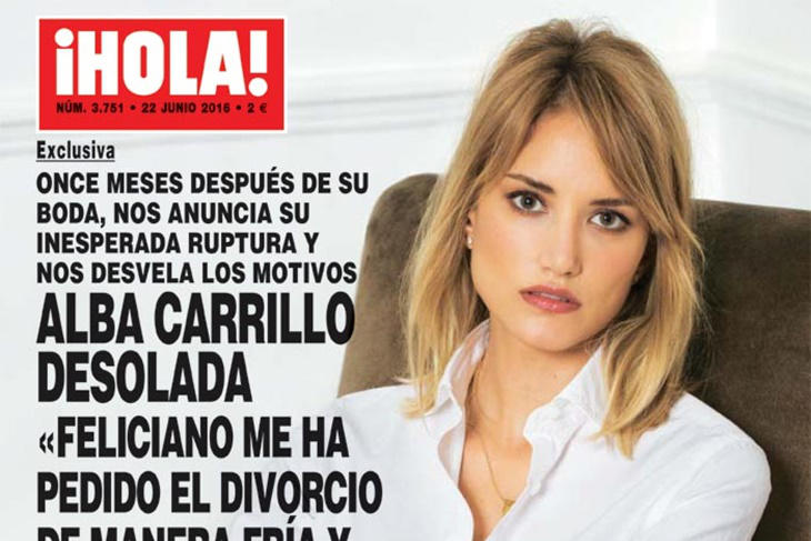 Alba Carrillo y Feliciano López se separan, ¿cómo ha sido?