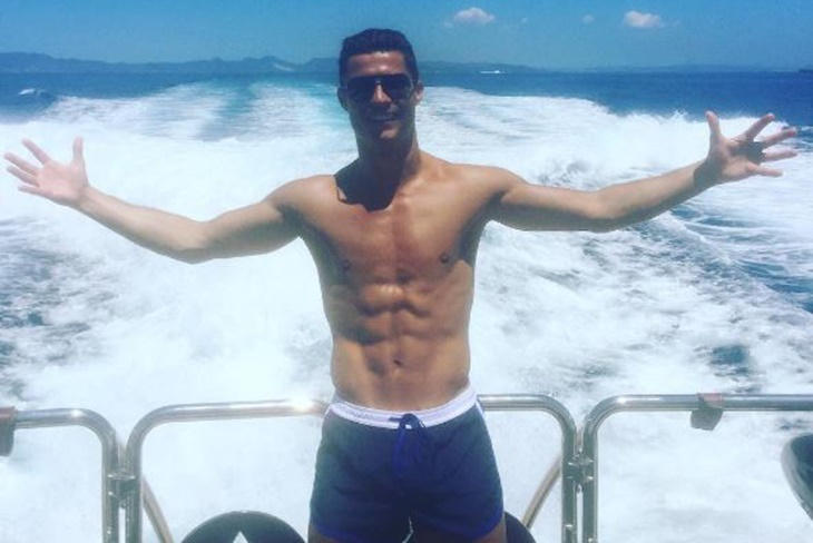 Cristiano Ronaldo, ¿quién es la colombiana con la que estuvo en Ibiza?