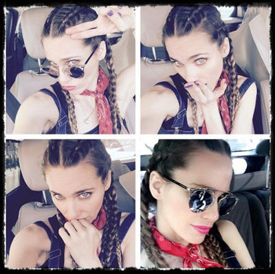 Los 5 mejores peinados de Vanesa Romero: boxer braids