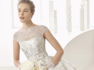 Rosa Clará vestidos de novia 2017, colección delicada