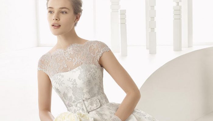 Rosa Clará vestidos de novia 2017, colección delicada
