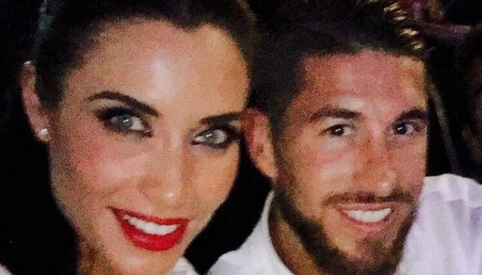 Sergio Ramos y Pilar Rubio en el Bernabéu viendo a Plácido Domingo y otros artistas