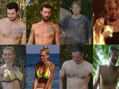 Supervivientes 2016, antes y después de los concursantes