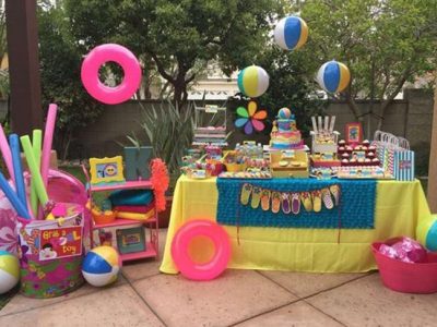 Decoración para una fiesta de cumpleaños en la piscina, ¡las más divertidas! [FOTOS]