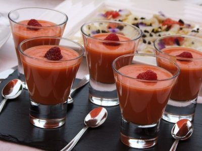 Gazpacho de frambuesa: Receta casera paso a paso