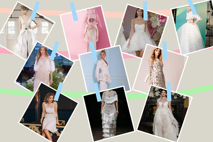 10 vestidos de novia sorprendentes y diferentes