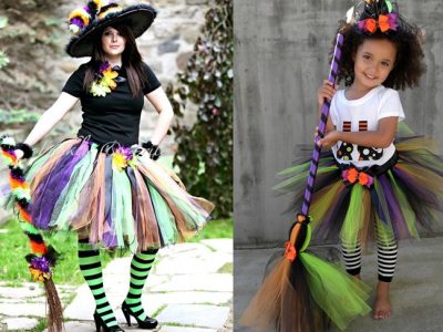 Disfraz de bruja con tutú casero: El paso a paso sin coser