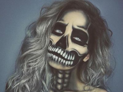 Maquillaje de calavera para Halloween paso a paso: Trucos