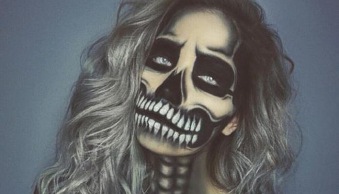 Maquillaje de calavera para Halloween paso a paso: Trucos