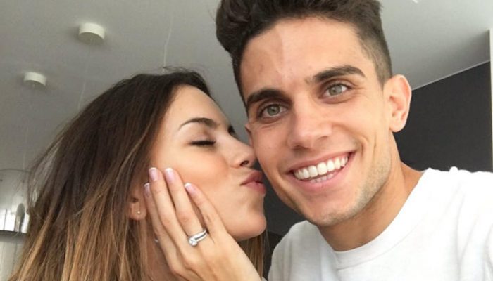 Melissa Jiménez y Marc Bartra boda a la vista, ¡se han prometido!