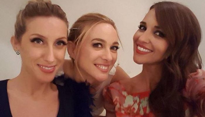 Paula Echevarría, la invitada perfecta en la boda de Marta Hazas