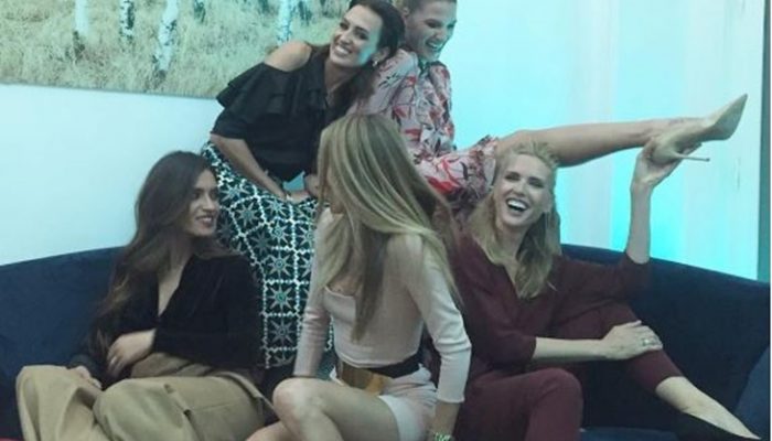 Sara Carbonero, Nieves Álvarez y Laura Sánchez, divertida fiesta de chicas