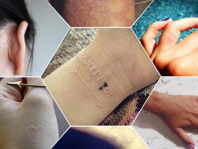 Tatuajes blancos, ¿te animas con esta tendencia?