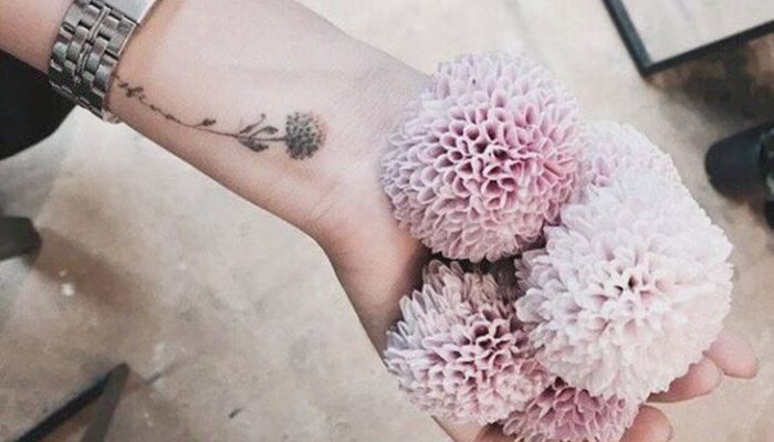 Tatuajes de flores pequeñas para mujeres, ¡los más chic!