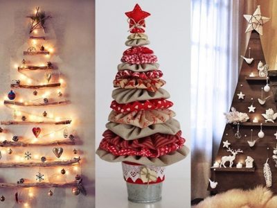 7 árboles de Navidad únicos y originales para copiar