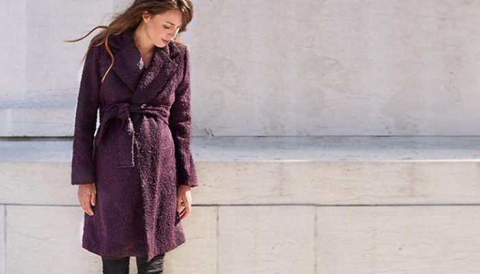 Abrigos premamá 2016, cómoda y sin pasar frío