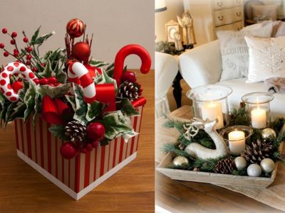 5 centros de mesa de Navidad únicos y originales