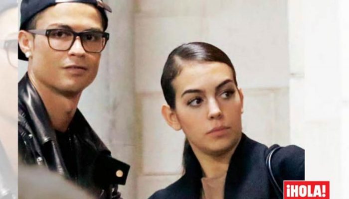 Cristiano Ronaldo y Georgina Rodríguez pillados en el concierto de Justin Bieber