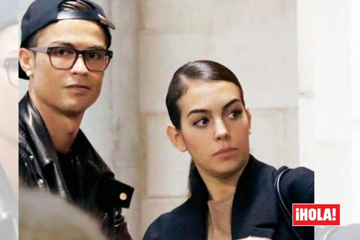Cristiano Ronaldo y Georgina Rodríguez pillados en el concierto de Justin Bieber