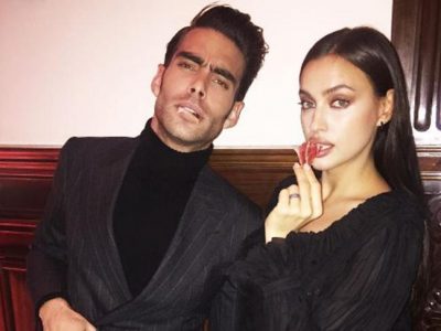 Irina Shayk embajadora del 20º aniversario de Intimissimi con Jon Kortajarena