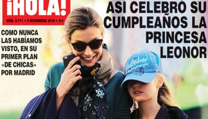 La Princesa Leonor celebra su cumpleaños con un día de chicas