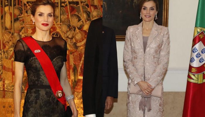 Reina Letizia repasamos sus looks en su visita a Portugal