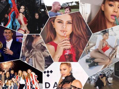 Los 10 famosos más seguidos en Instagram en 2016