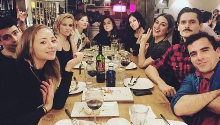 Blanca Suárez y Ana Fernández se van de cena con 'Las chicas del cable'