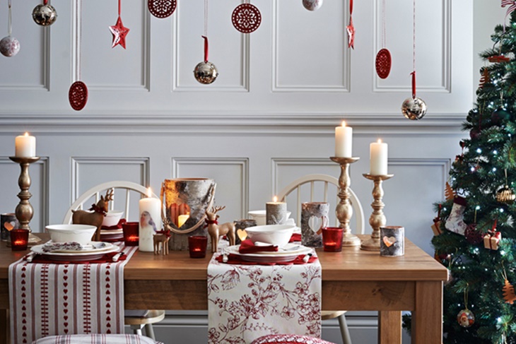 Decoración de la mesa en Navidad al estilo nórdico: Las claves