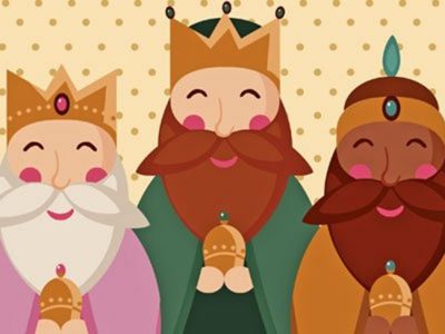 Dibujos de los Reyes Magos para colorear: Los mejores
