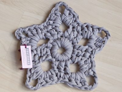 Estrella de Navidad de crochet: Adornos en ganchillo