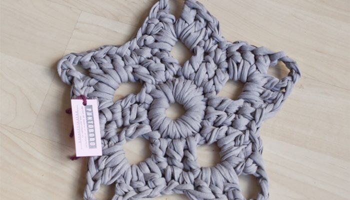Estrella de Navidad de crochet: Adornos en ganchillo
