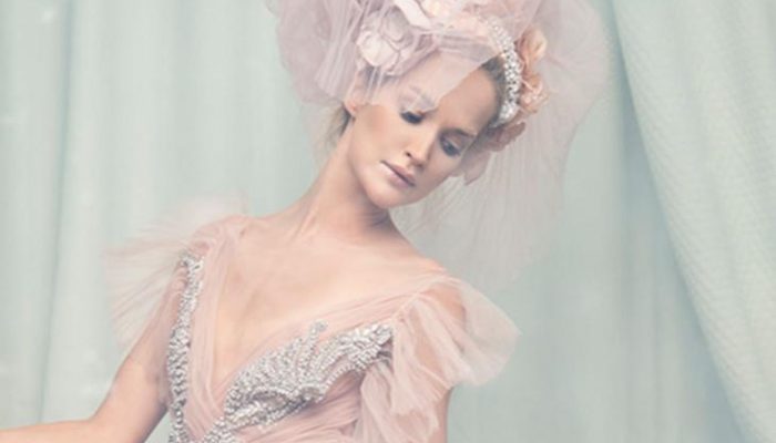 Vestidos de novia color pastel 2017, dulzura con estilo