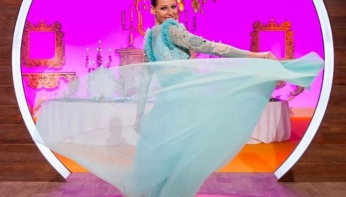 Eva González look de princesa Frozen en la final de MasterChef Junior