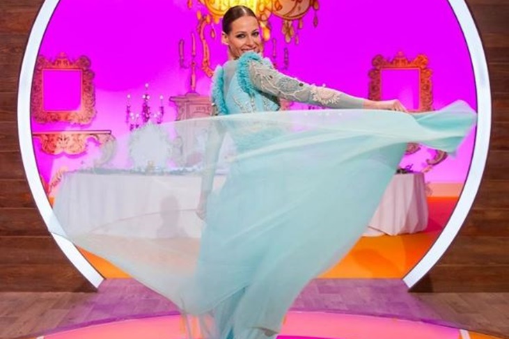 Eva González look de princesa Frozen en la final de MasterChef Junior