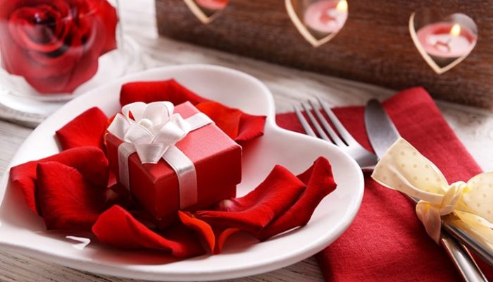 5 increíbles ideas de decoración de la mesa en San Valentín