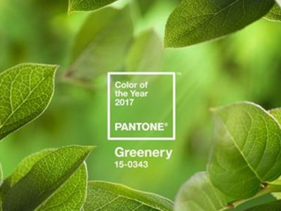 Pantone 2017 Greenery es el color del año