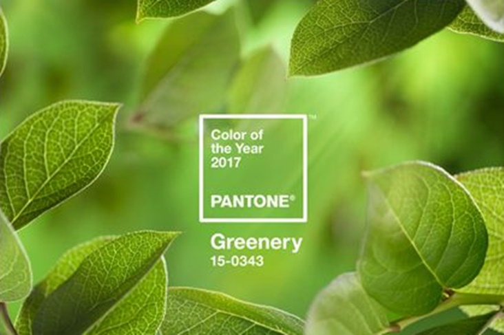 Pantone 2017 Greenery es el color del año