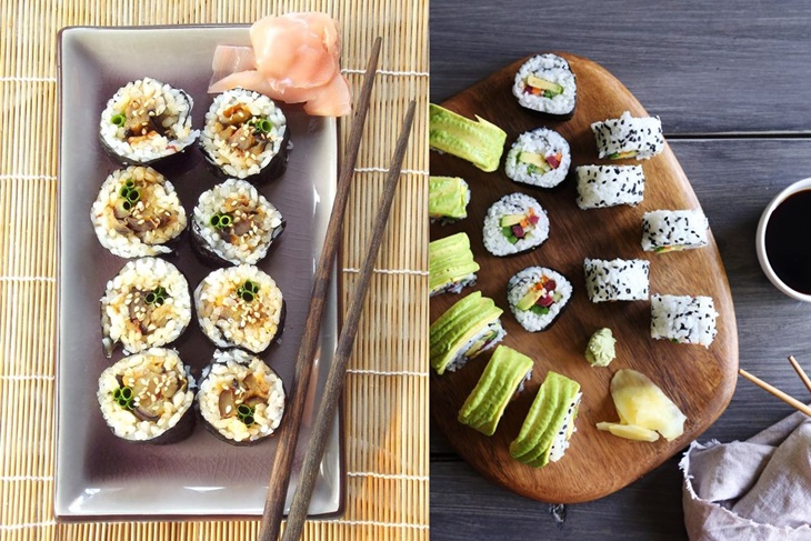 Sushi vegetariano: Recetas ideales para mantener la línea