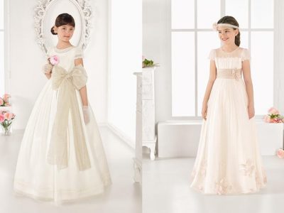 Vestidos de Comunión Aire Barcelona 2017, catálogo completo